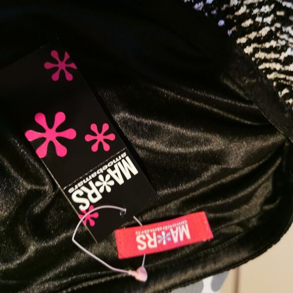 MA*RS Cardigan Small Black Chanel Style Casual Office Party Jfashion Sweater Y2K - Picture 6 of 11